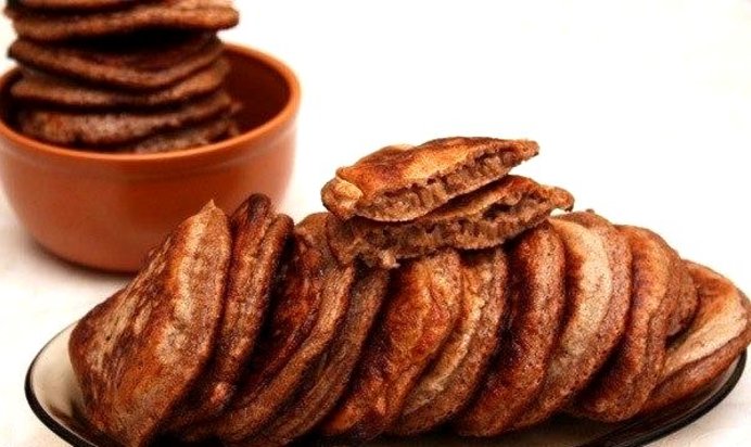 Шоколадные оладьи