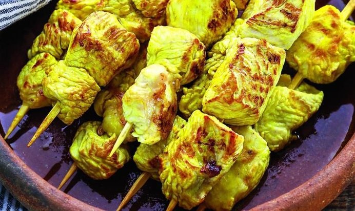 Шашлык из индейки