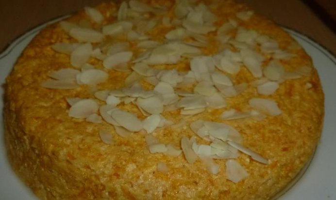 Творожная запеканка с тыквой