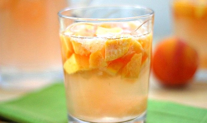 Компот из персиков на зиму