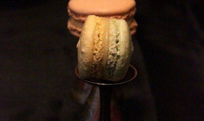 Пирожные макароны на итальянской меренге