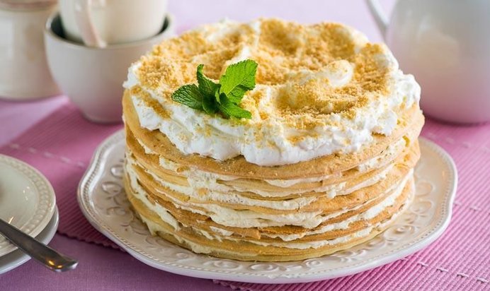 Торт Наполеон классический