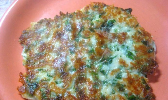 Оладьи сырные