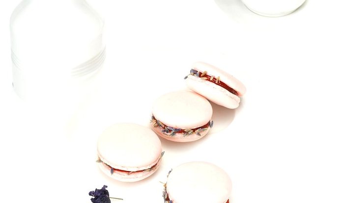 Вегетарианское пирожное макарон