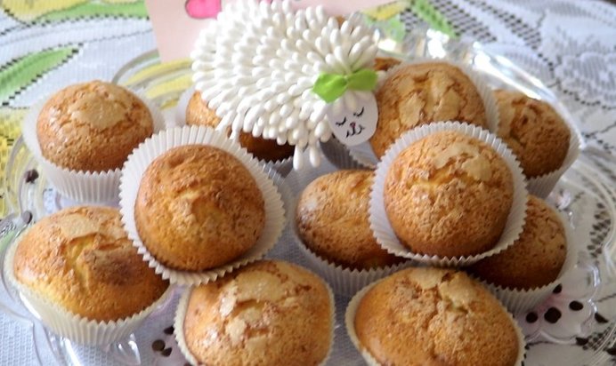 Маффины с лимонной ноткой и шоколадными каплями