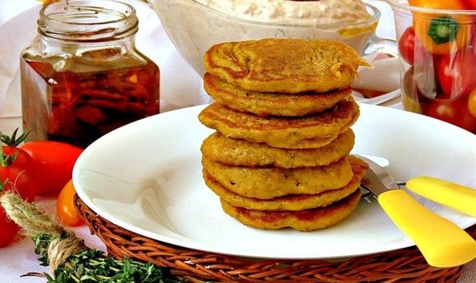 Тыквенные оладьи