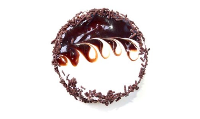 Двухцветные пирожные