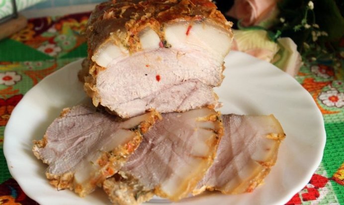 Ароматная свинина для бутербродов