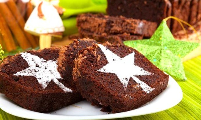 Рождественские брауни