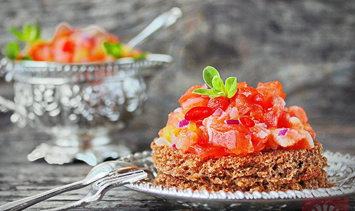 Праздничный бутерброд