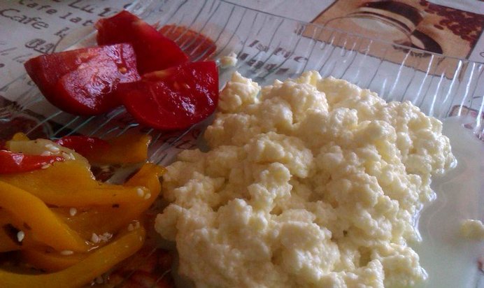 Сырный омлет