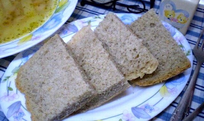 Хлеб с льняной клетчаткой