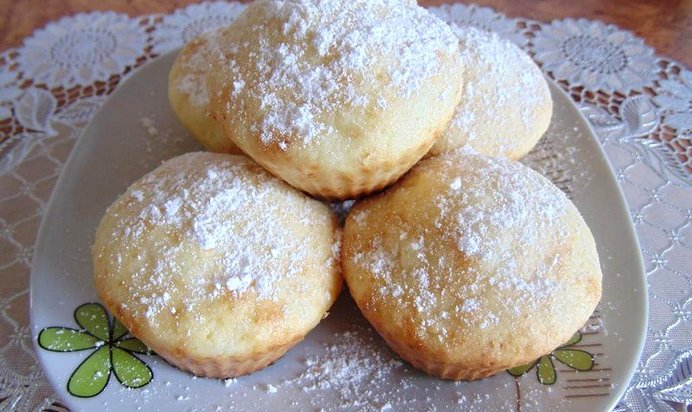 Кексы творожные