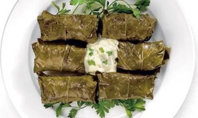 Голубцы из виноградных листьев по-еврейски
