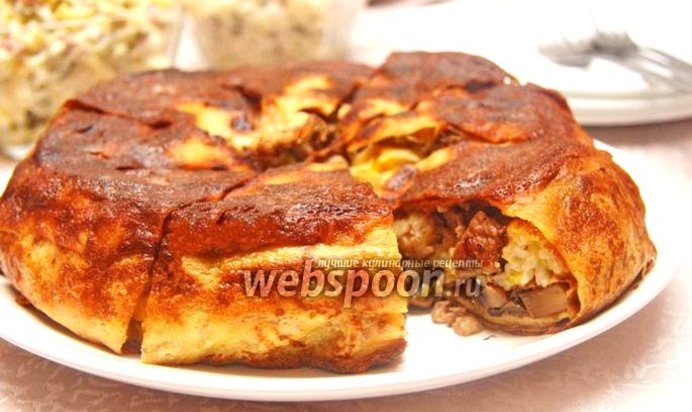 Блинный курник