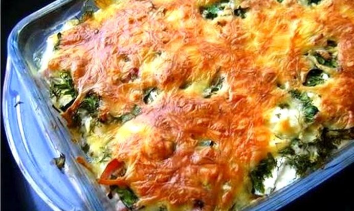 Запеканка из капусты брокколи