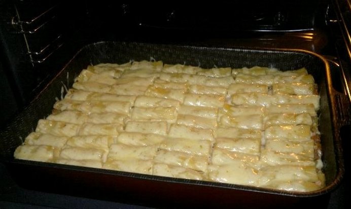 Макаронная запеканка с фаршем