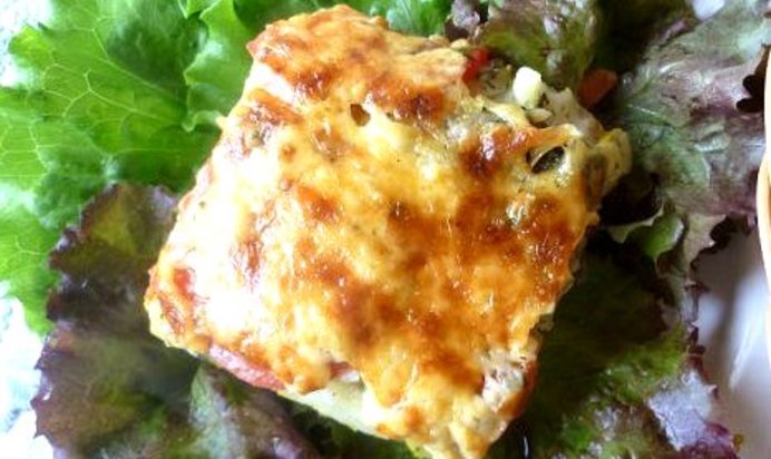 Запеканка из кабачков и мяса