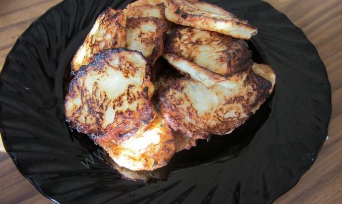 Оладьи из кольраби