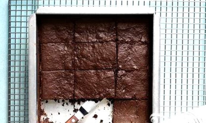 Шоколадные пирожные из сладкого картофеля