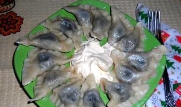 Вареники с маком