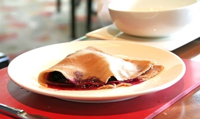 Блинчики с вареньем