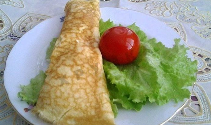 Омлет фаршированный