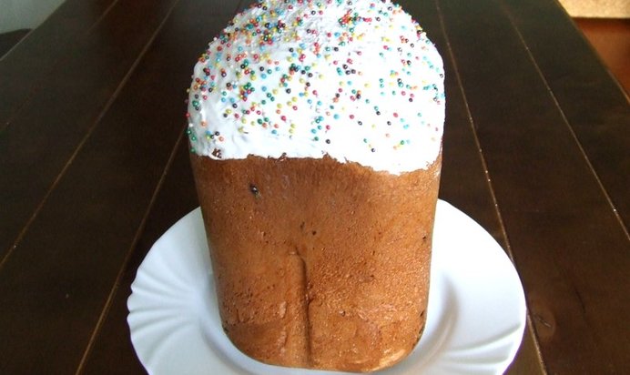 Кулич в хлебопечке