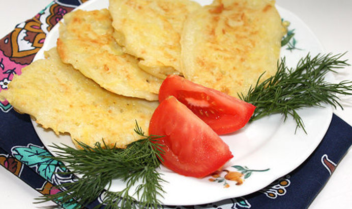 Картофельные оладьи