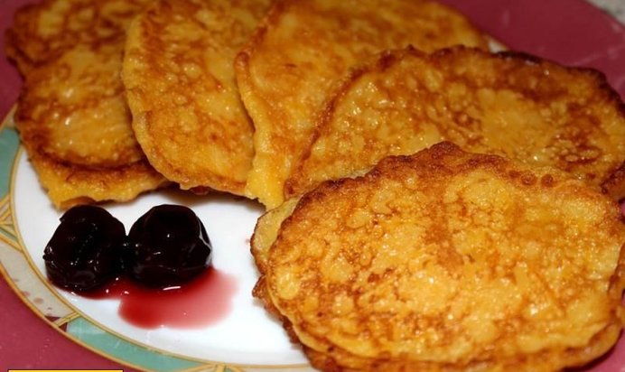 Оладьи из тыквы