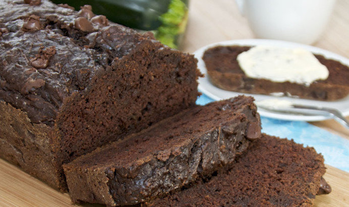 Хлеб с цукини и шоколадом