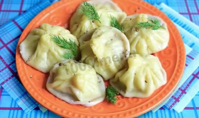 Хинкали в мультиварке на пару