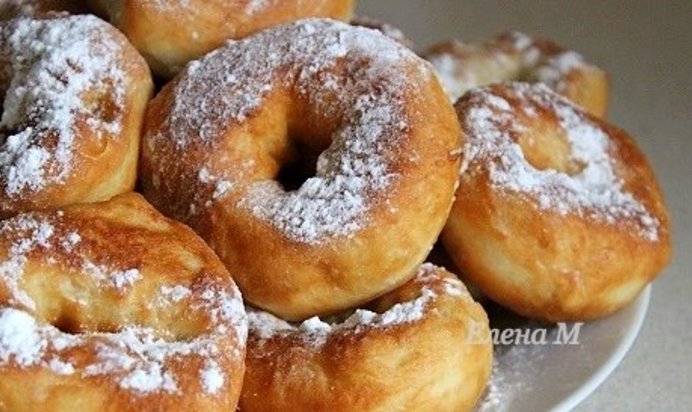 Пончики (тесто в хлебопечке)