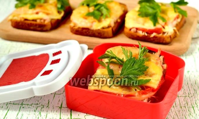 Горячие бутерброды с ржаным хлебом