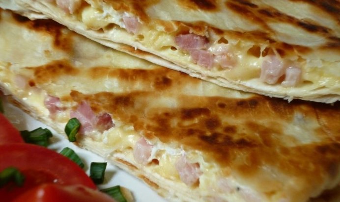 Омлет в лаваше