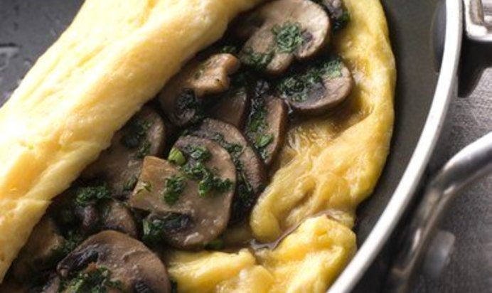 Омлет с грибами и эстрагоном