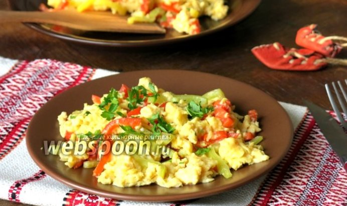 Болгарский омлет Миш-маш