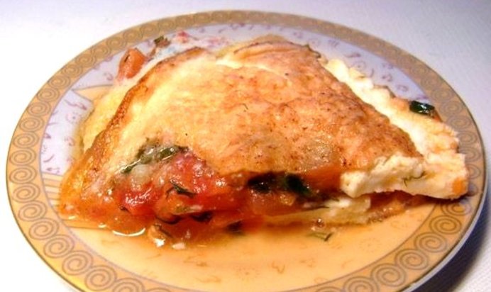 Омлет фаршированный