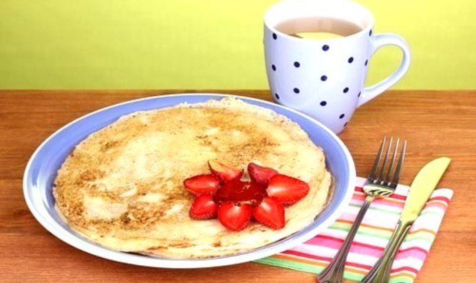 Диетические овсяные блинчики
