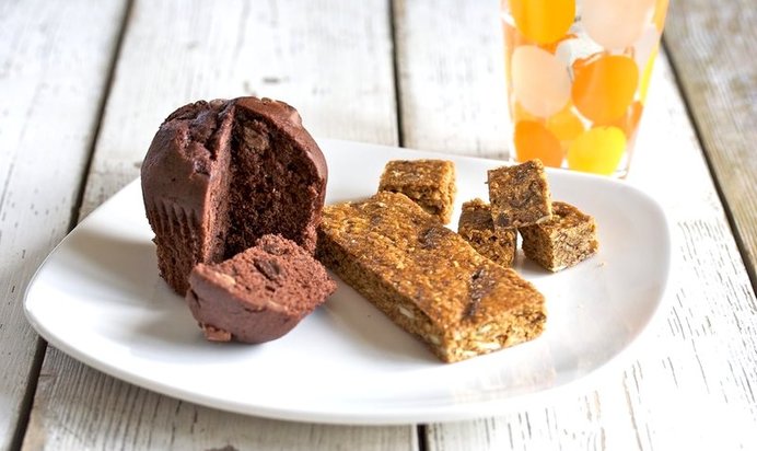 Кекс с калифорнийским черносливом