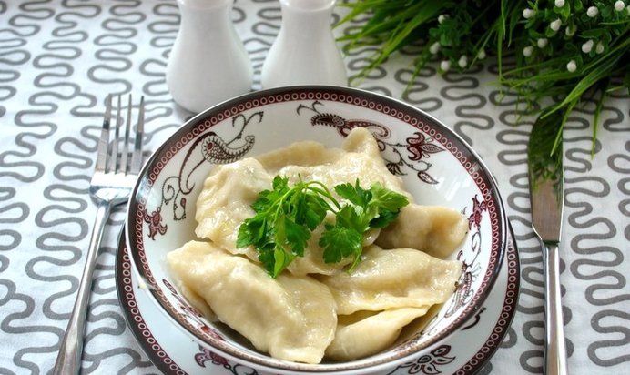 Вареники с фаршем