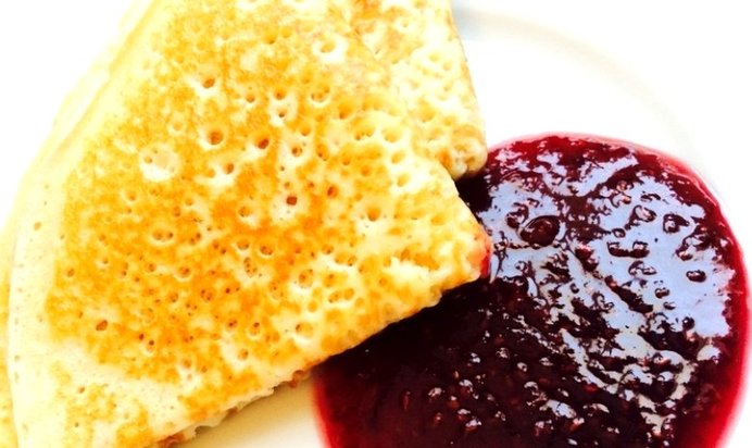 Блины дрожжевые на молоке