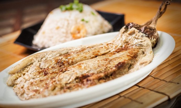 Омлет с баклажанами