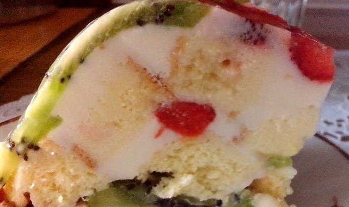 Торт Летний с желатином