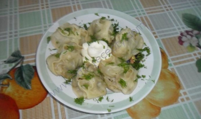 Манты по узбекски