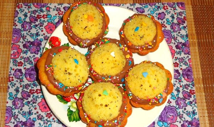 Маффины с маком