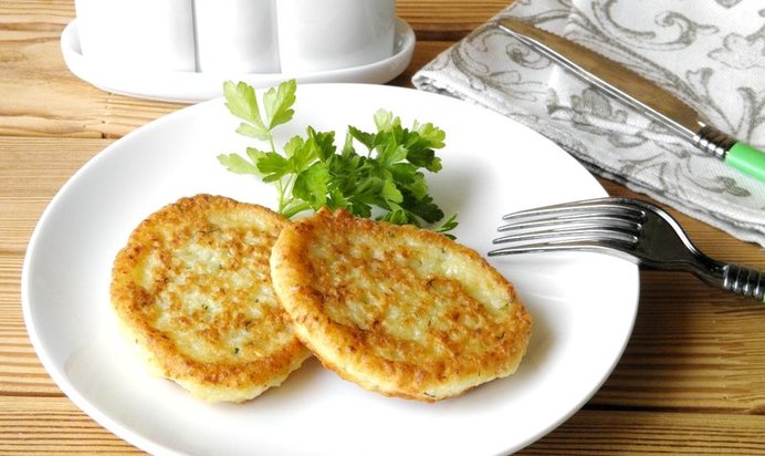 Картофельные оладьи