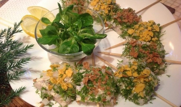 Оладьи с яблоками