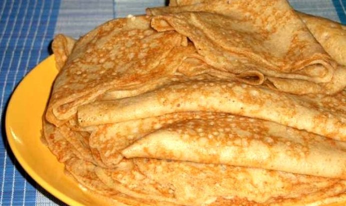 Блины дрожжевые ржаные