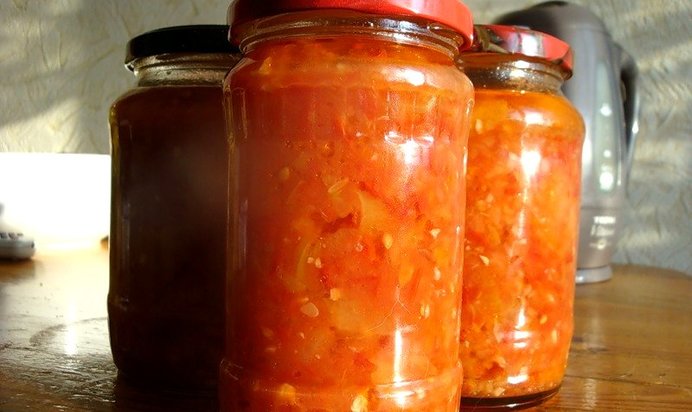 Кабачковое лечо